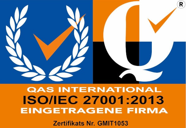 ISO/IEC 27001 Certificate for b'nerd